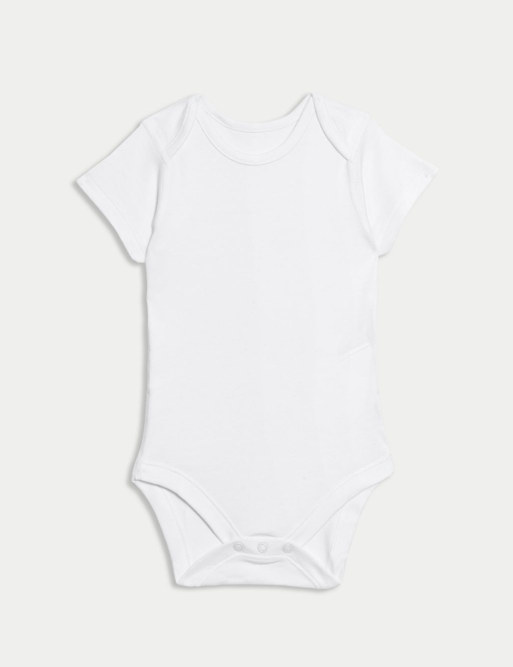 10pk Pure Cotton Short Sleeve Bodysuits (6½lbs-3 Yrs) 2 of 7