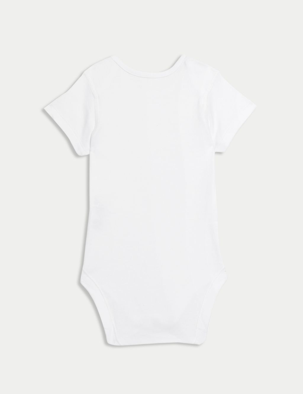 10pk Pure Cotton Short Sleeve Bodysuits (6½lbs-3 Yrs) 2 of 4