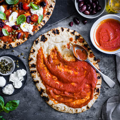 Homemade pizza