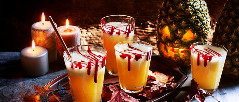 Halloween mocktails