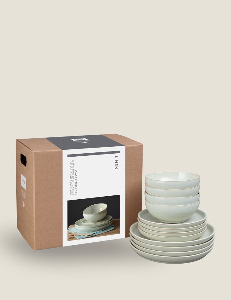 Denby linen dinnerware clearance