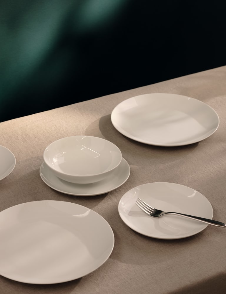 12 Piece Maxim Coupe Dinner Set M S Collection M S