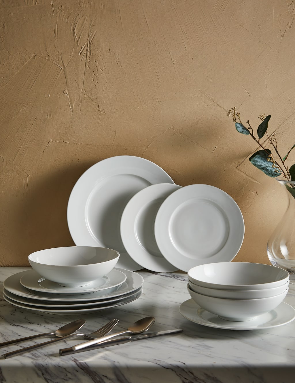 White Porcelain Dinnerware