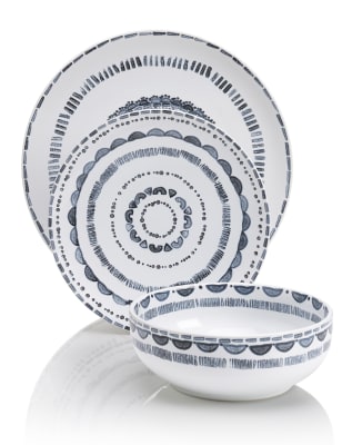 12 Piece Nomad Dinner Set M&S