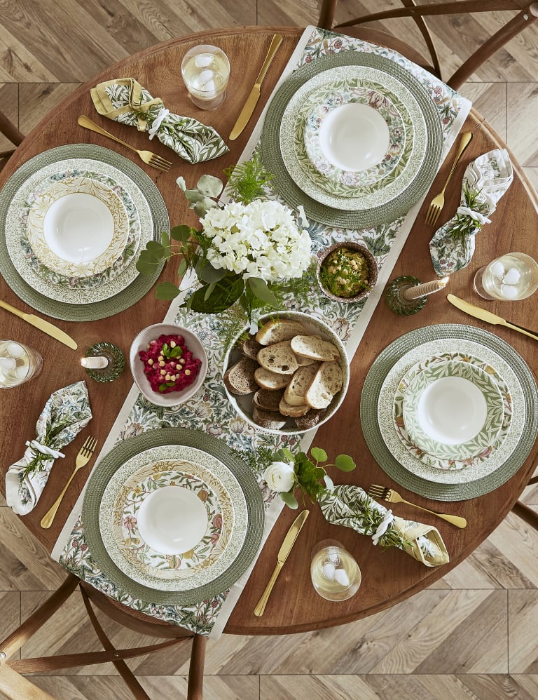 12 Piece Patterned Dinner Set 1 of 5