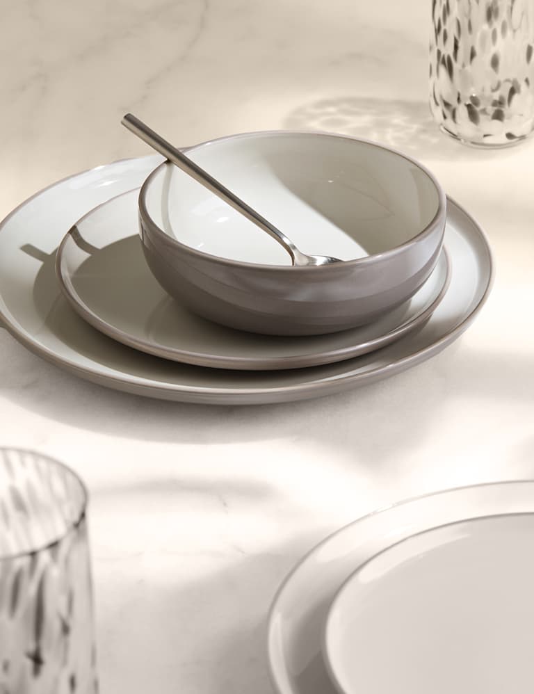 Grey new arrivals crockery set