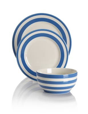 12 Piece Truro Striped Dinner Set M S