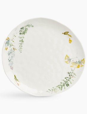 12 Piece Watercolour Floral Dinner Set Image 2 of 7