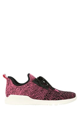 Lace Up Knit Trainers