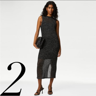 Image 2 of from Zara  Fitted knit dress, Knit dress, Womens midi dresses