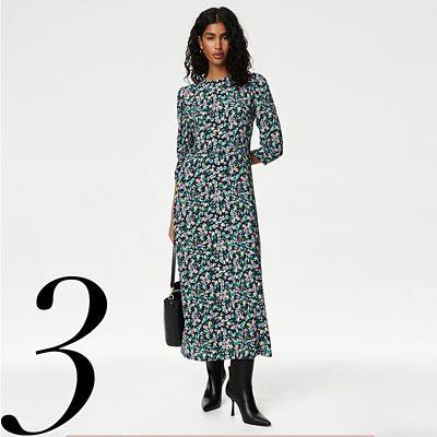 The Most Casual Yet Versatile Dress For Winter…The Black Midi Dress
