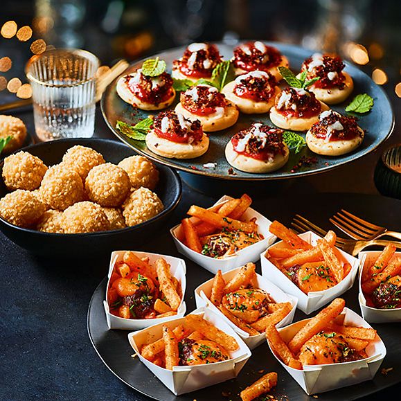 M&S party food on a platter