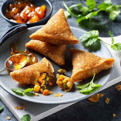 Made Without Wheat samosas