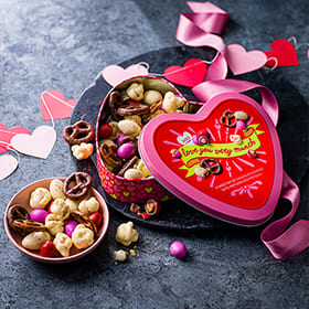 “Love you very munch” tin