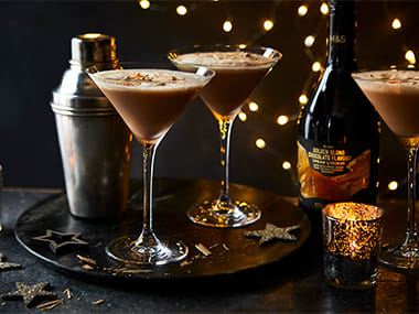 Golden blond espresso martini