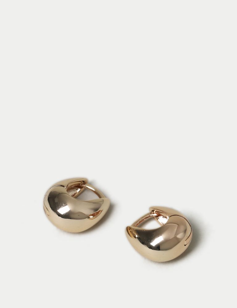 14ct Gold Plated Hoop earrings 2 of 2