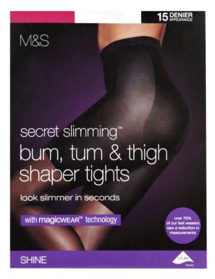 15 Denier Magicwear™ Matt Body Shaper Tights
