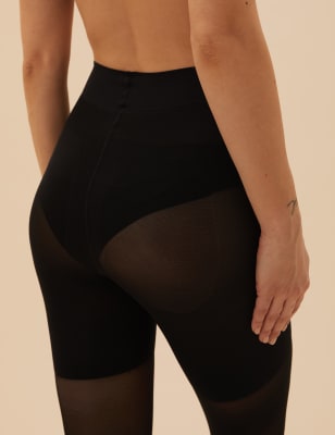 15 Denier Magicwear™ Bum, Tum & Thigh Shine Bodyshaper Tights, M&S  Collection