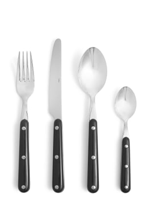 16 Piece Bistro Cutlery Set M&S