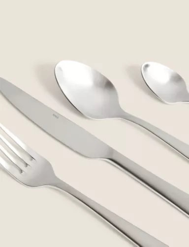 16 Piece Maxim Brushed Cutlery Set 2 of 4