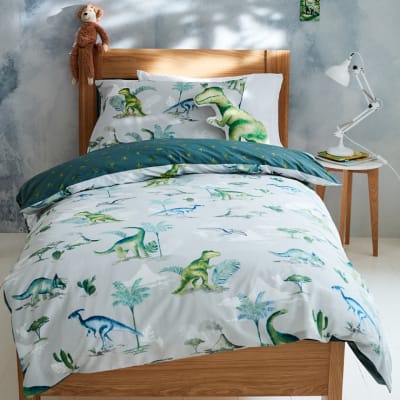 Dinosaur Print Kids Bedding On A Children S Be M S Ie