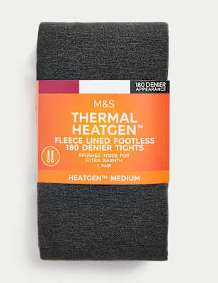 180 Denier Heatgen™ Footless Tights Image 2 of 6