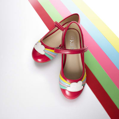 Girls sales rainbow shoes