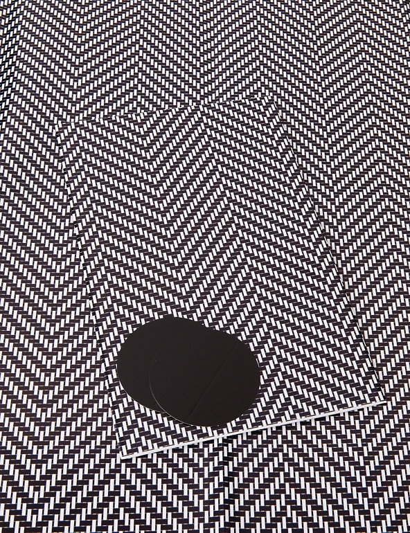 2 Black & White Geometric Wrapping Paper Image 1 of 1