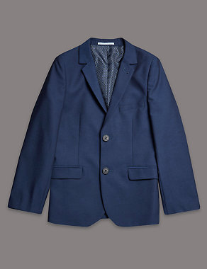 2 Button Notch Lapel Jacket (5-14 Years) Image 2 of 6
