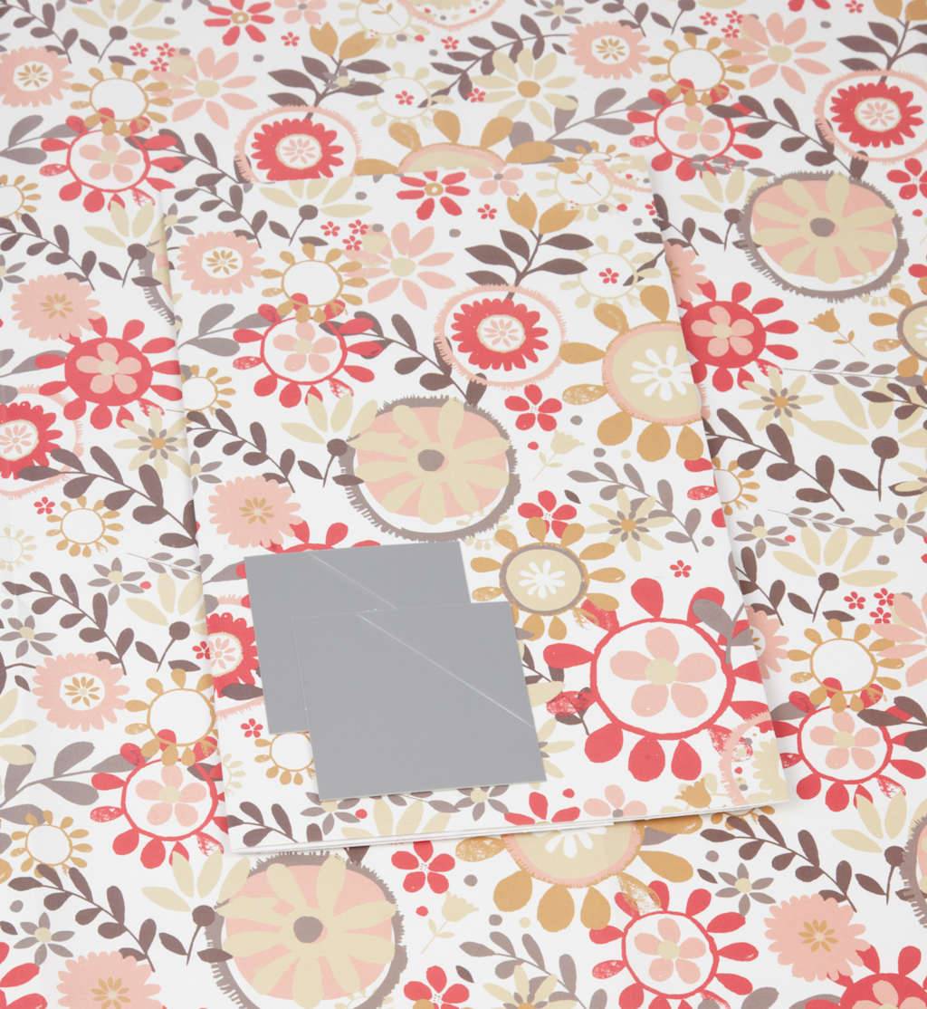 2 Classic Floral Wrapping Paper M&S