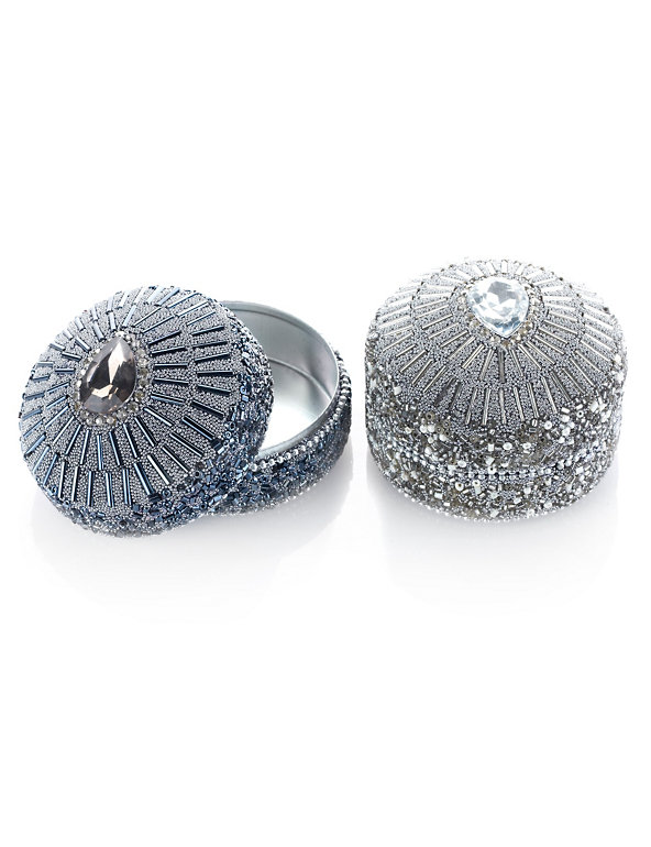 2 Jewel & Bead Embellished Trinkets Image 1 of 1