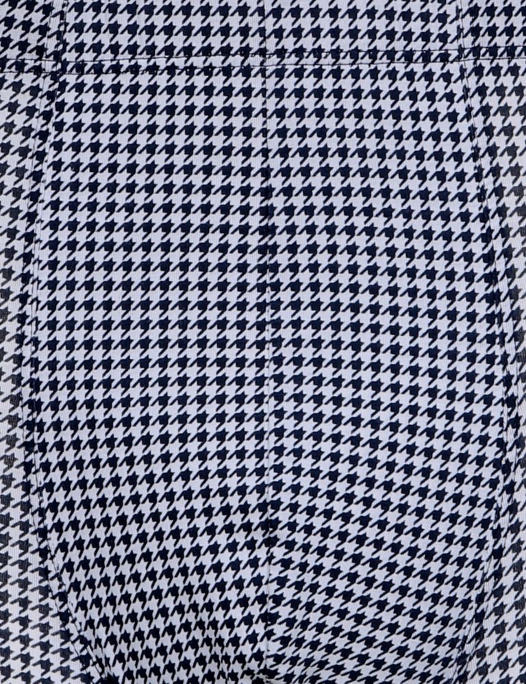2 Pack 4-Way Stretch Cotton Houndstooth Print Hipsters 3 of 7