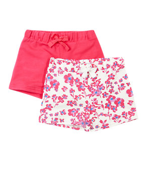 2 Pack Assorted Shorts with StayNEW™ (1-7 Years) Image 2 of 5