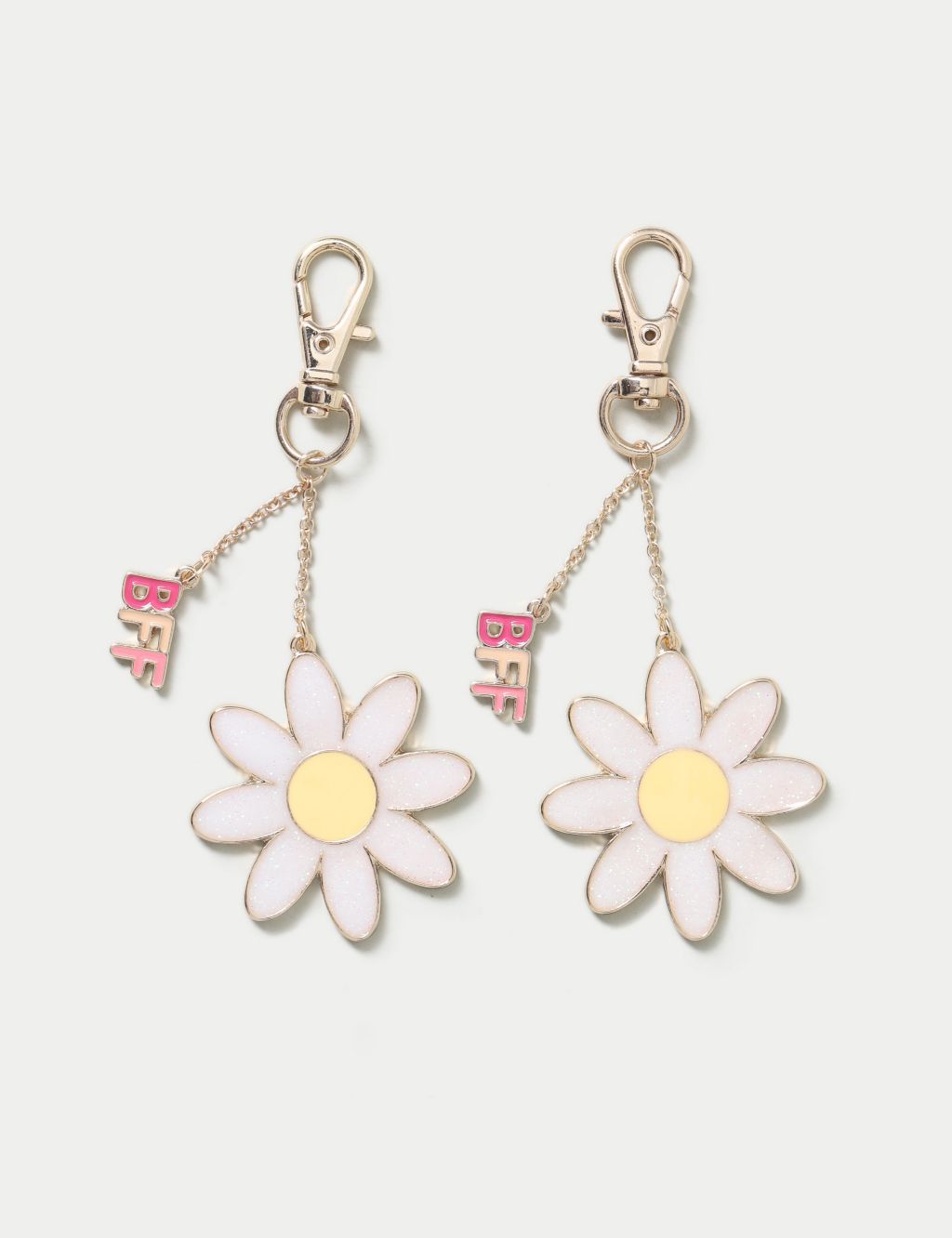 2 Pack BFF Daisy Keyring 1 of 3