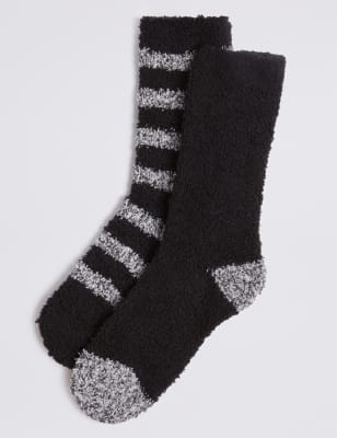 male fluffy socks