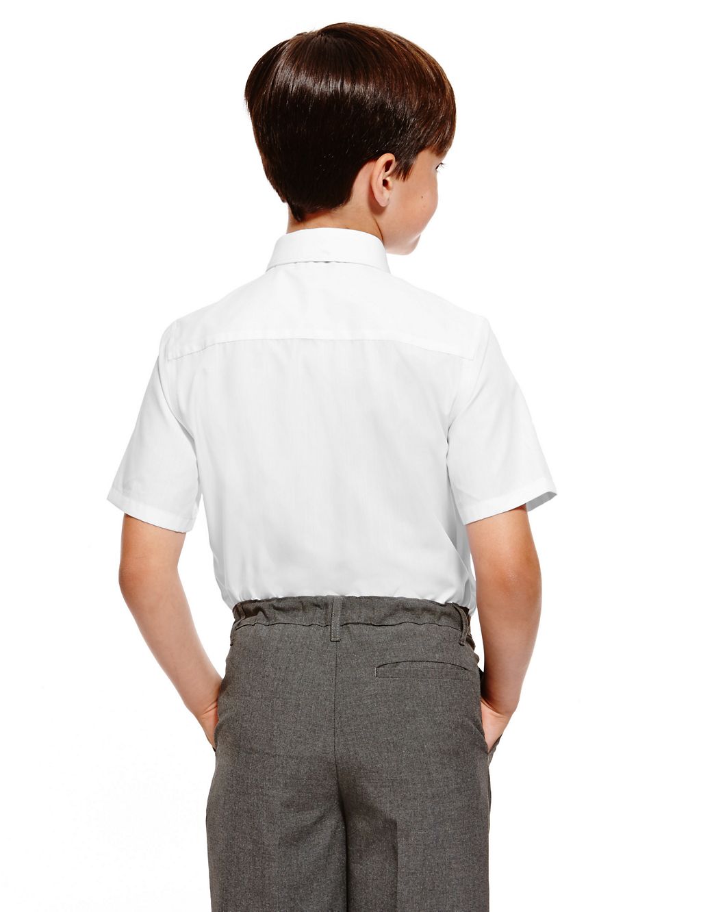 2 Pack Boys' Pure Cotton Shirts 2 of 7