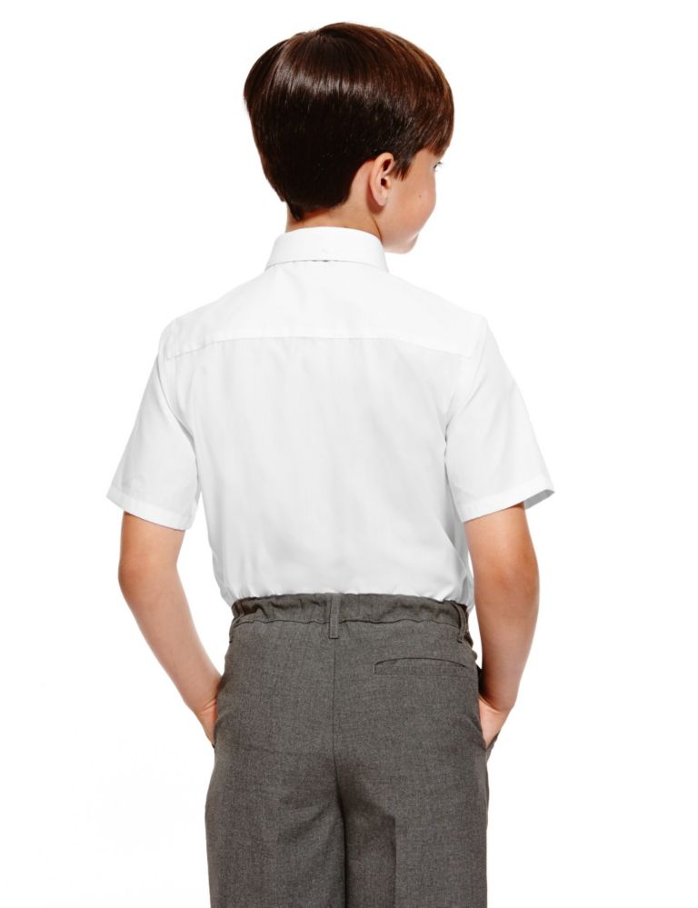 2 Pack Boys' Pure Cotton Shirts 3 of 7