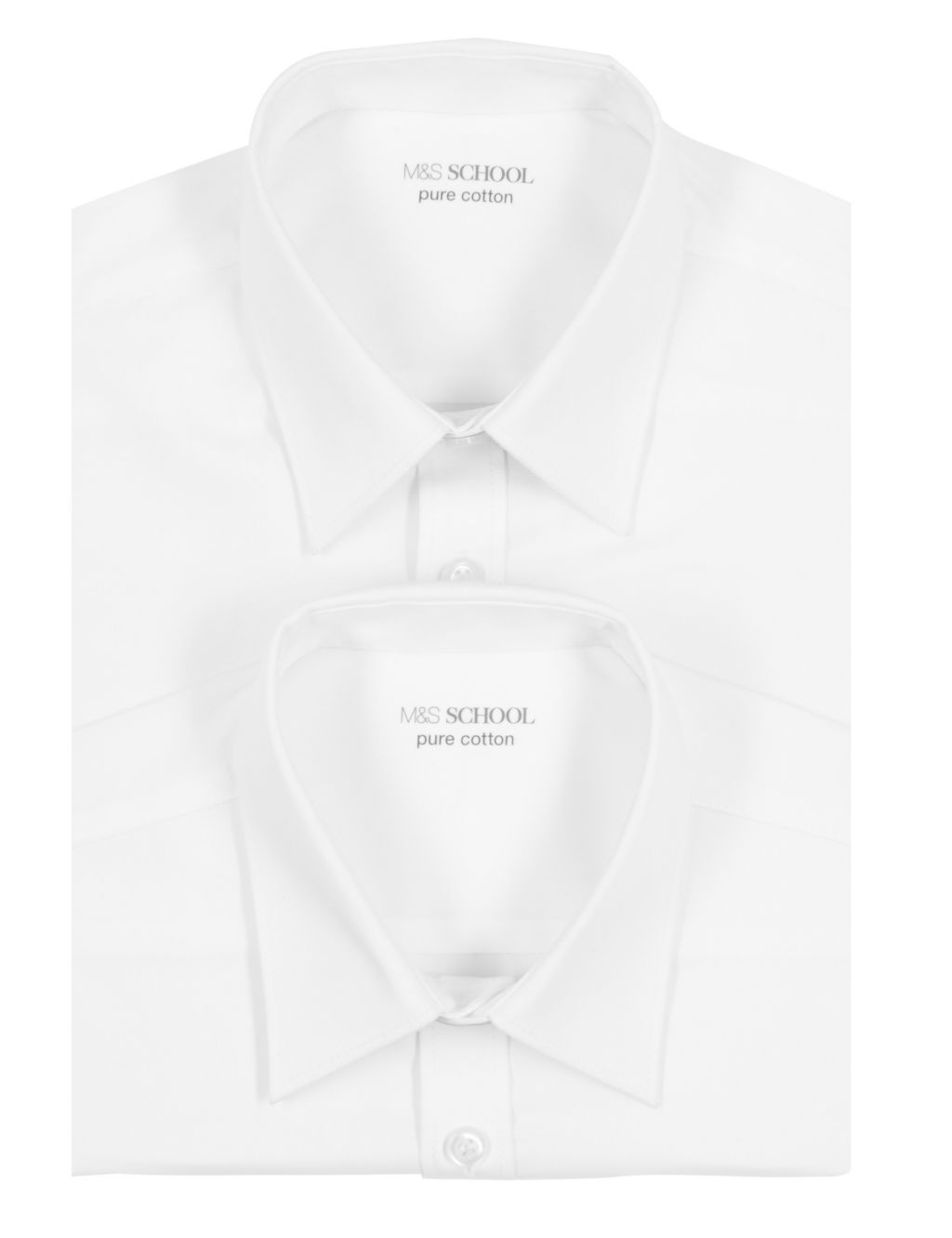2 Pack Boys' Pure Cotton Shirts 4 of 7