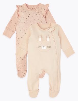 Thick baby sale sleepsuits