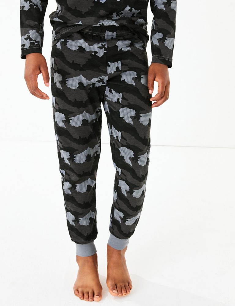 2 Pack Camouflage Print Pyjama Set (3-16 Years) 5 of 5