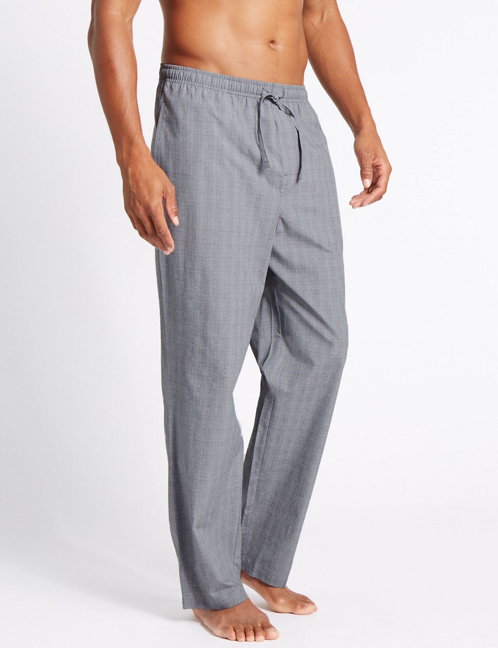 2 Pack Checked Pyjama Bottoms 2 of 6