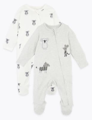 marks and spencer sleepsuits
