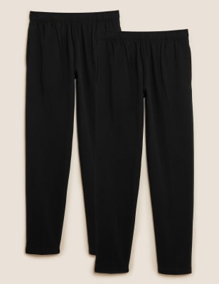 m&s cotton joggers