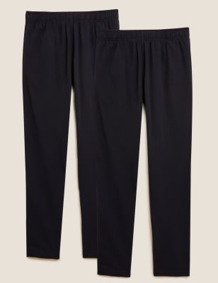 m&s cotton joggers