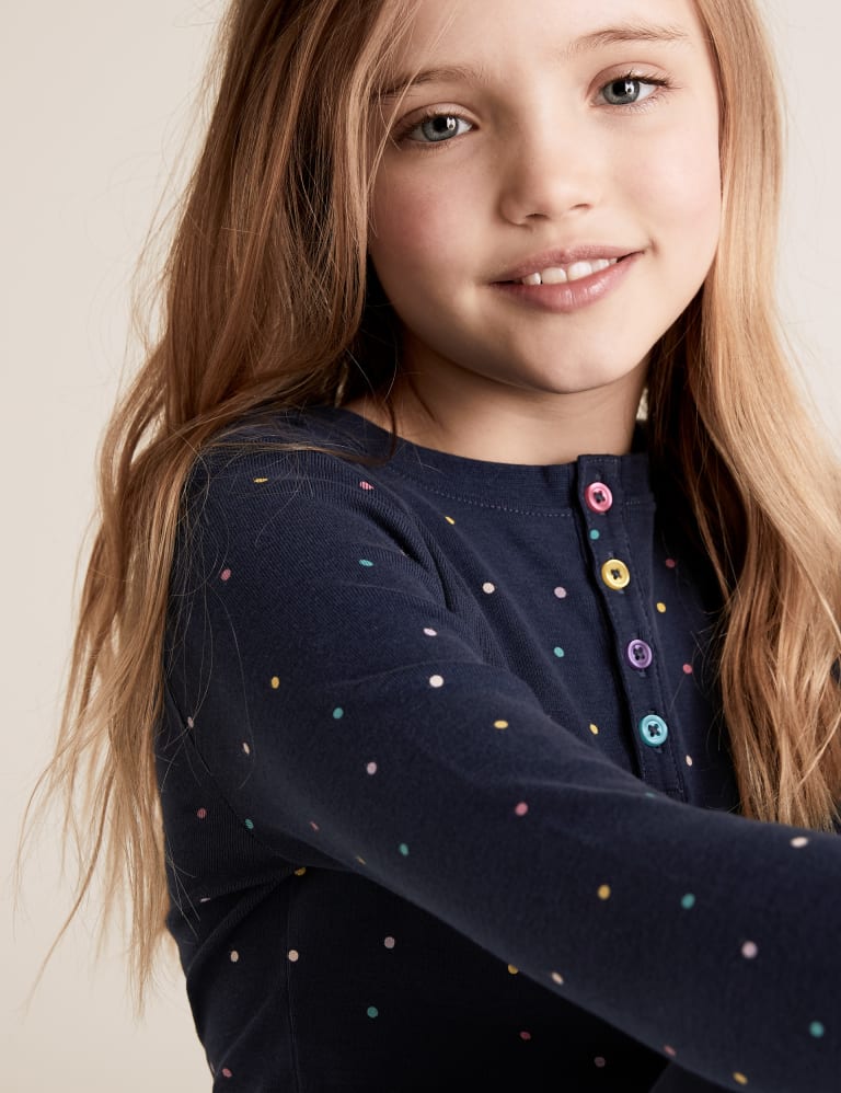2 Pack Cotton Patterned Pyjama Sets (6-16 Yrs) | M&S