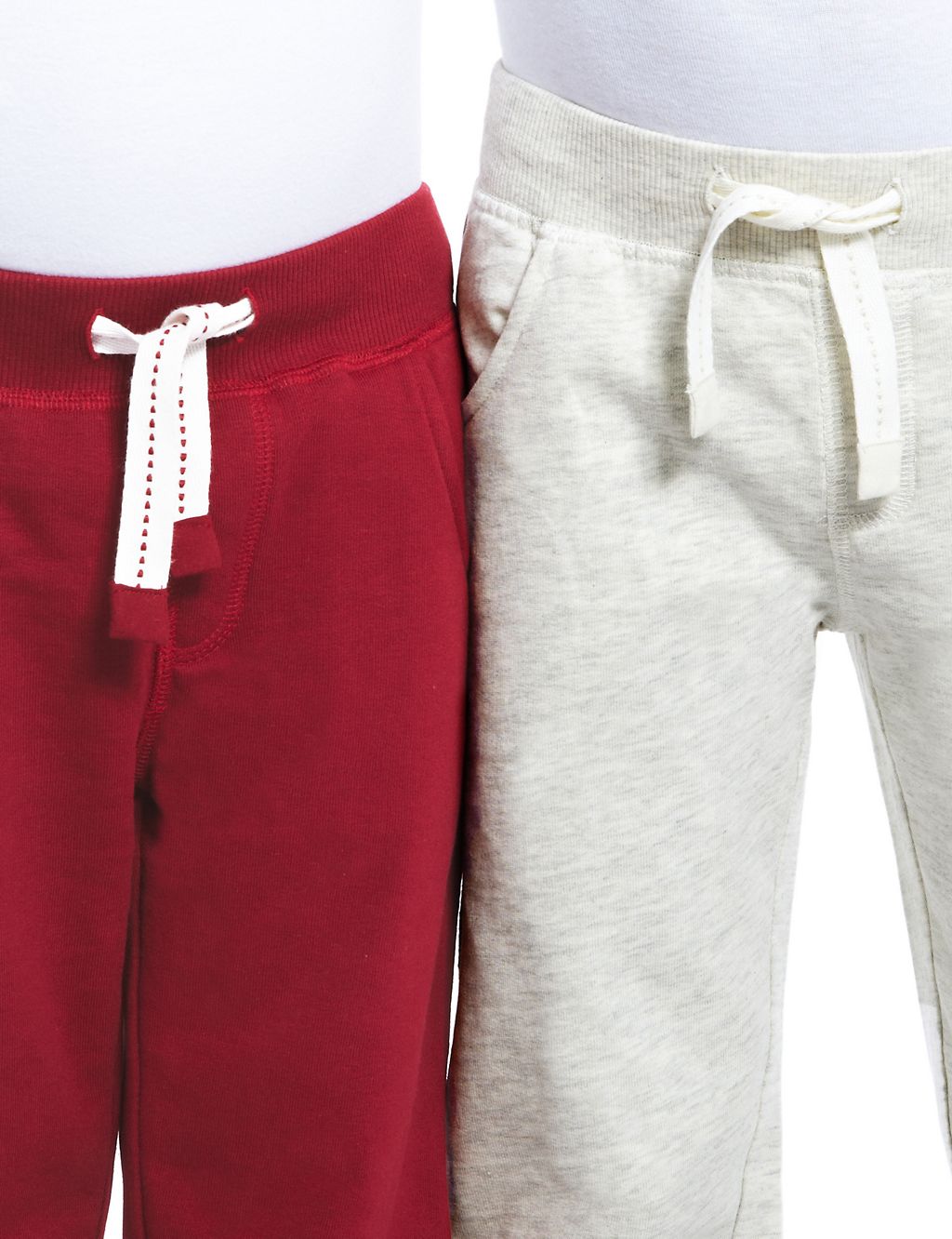 2 Pack Cotton Rich Drawstring Joggers 4 of 7
