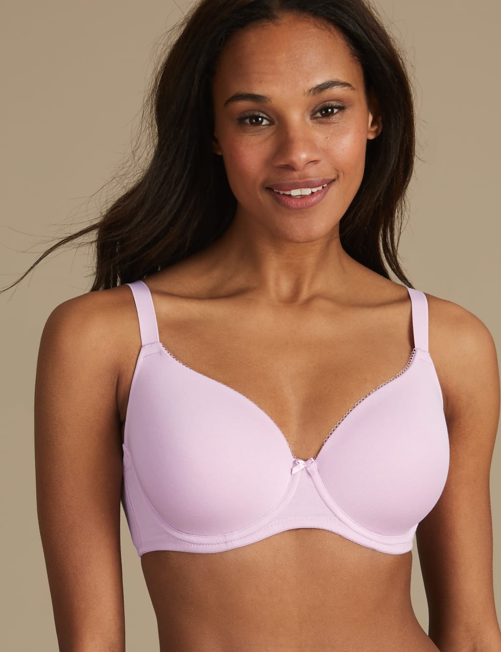 2 Pack Cotton Rich Full Cup Bras AE M&S Collection M&S