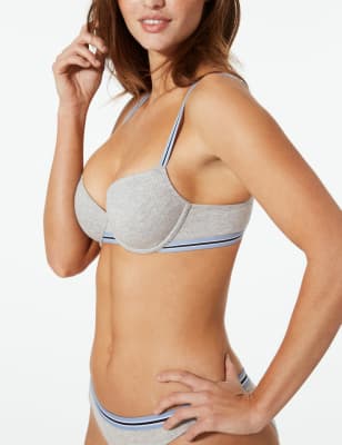 Buy Star & Stripe Cotton Rich Bra 2 Pack - 28A, Bras