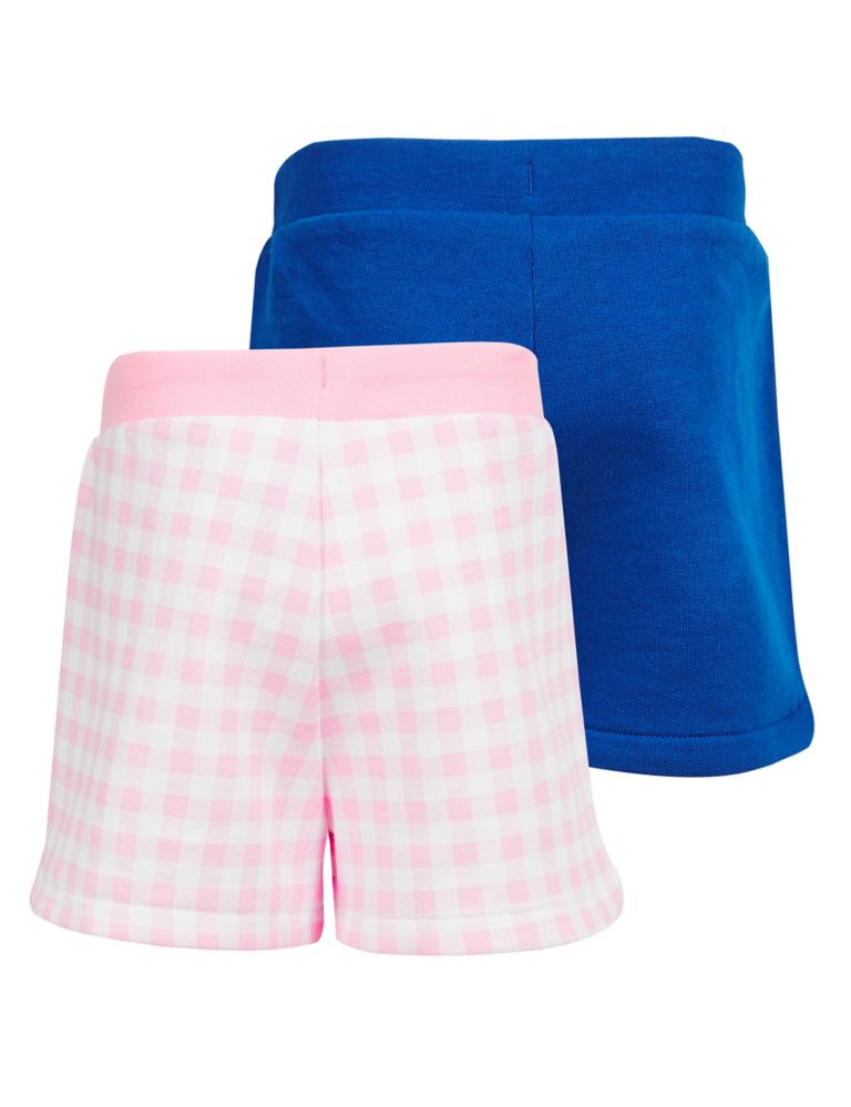 2 Pack Cotton Rich Shorts (3 Months - 7 Years) 9 of 9