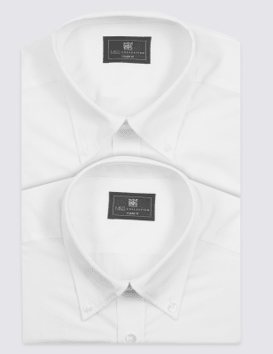 m&s regular fit shirts